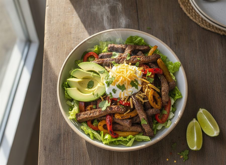 Beef Fajita Bowls