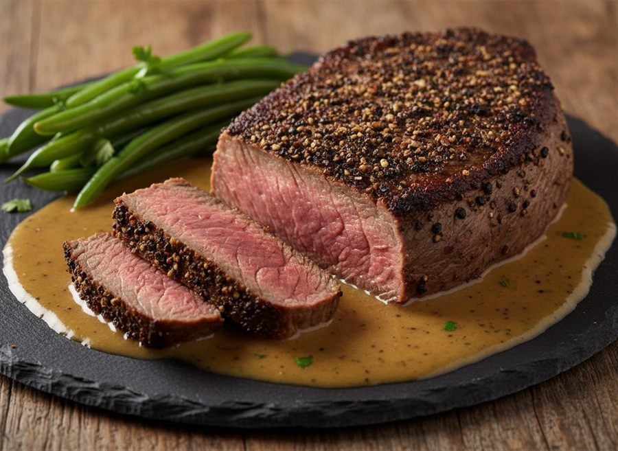 Steak au Poivre