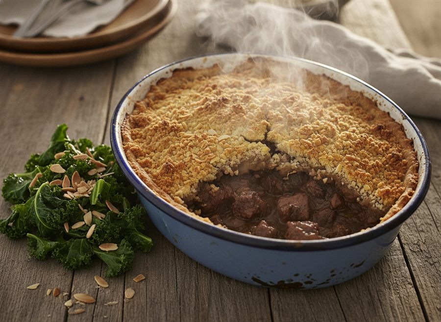 Beef & Mushroom ‘Pie’