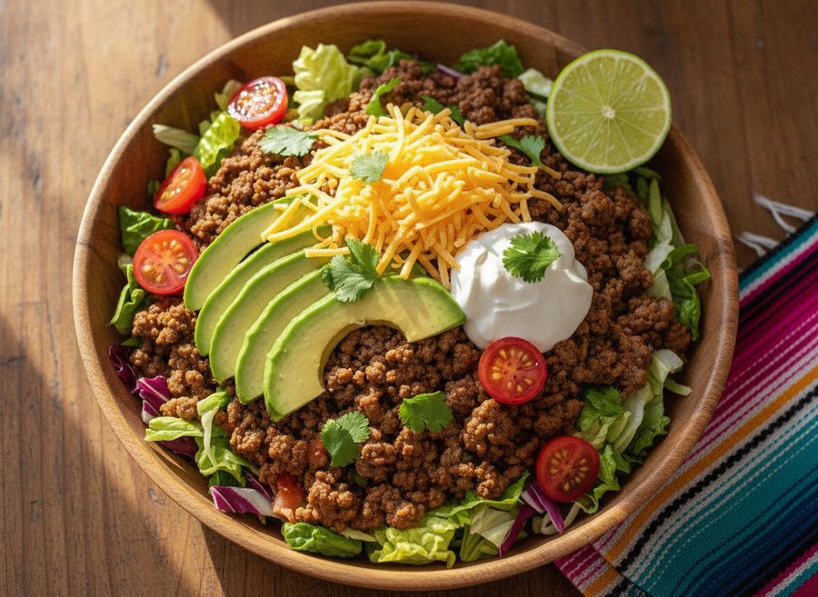 Beef Taco Bowls