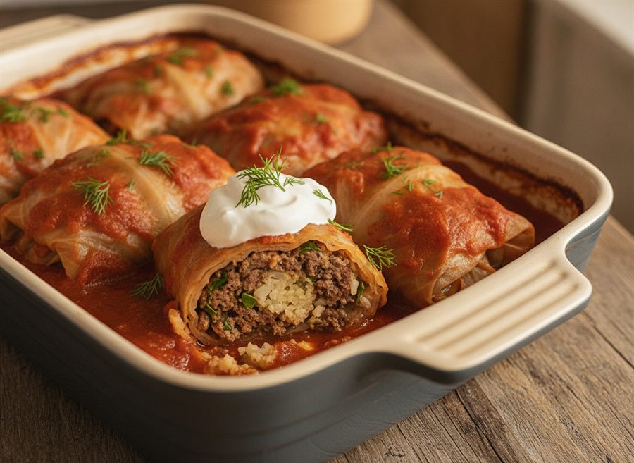 Beef Cabbage Rolls