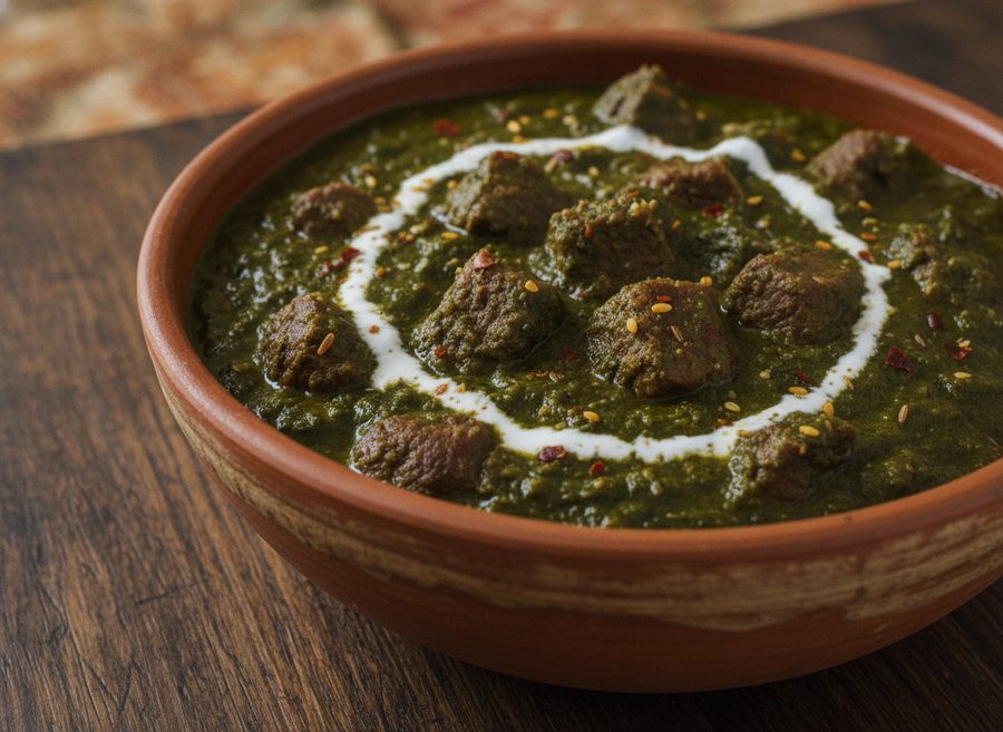 Beef & Spinach Saag