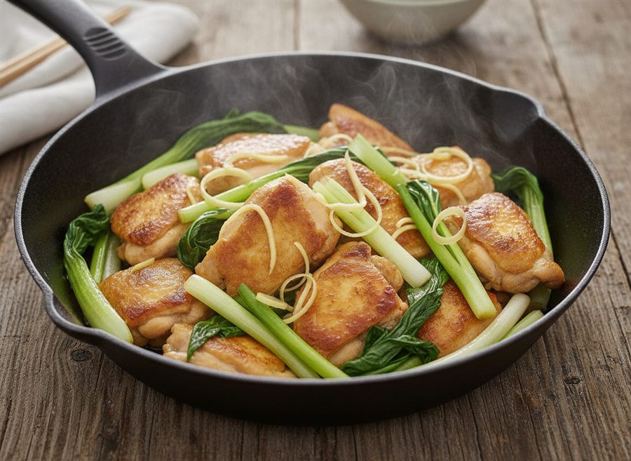 Ginger & Spring Onion Chicken