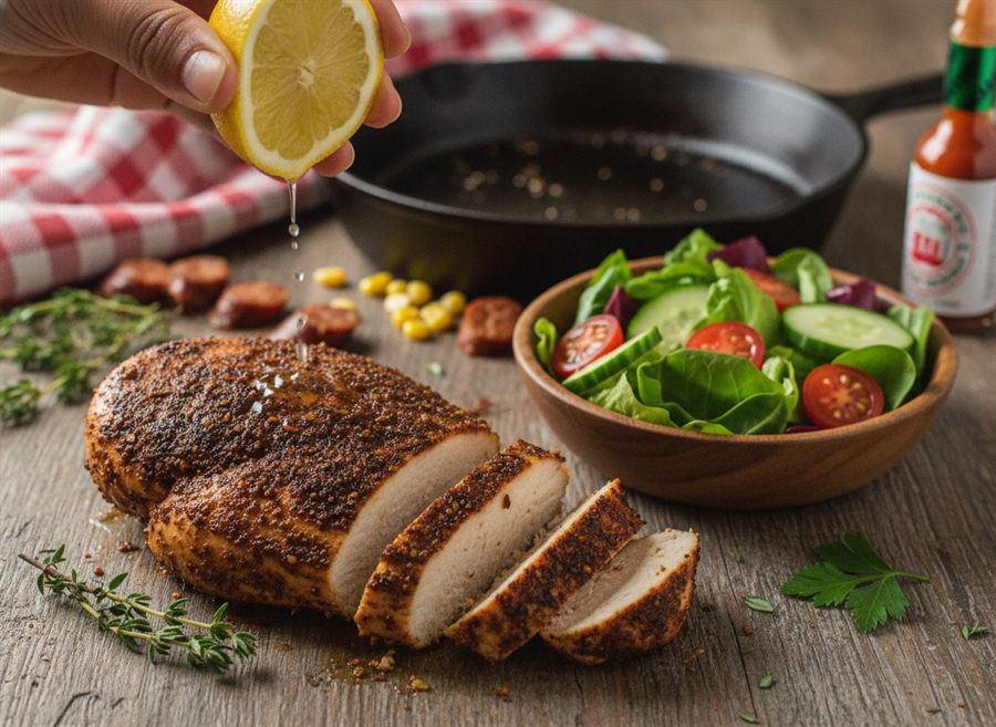 Cajun Blackened Chicken
