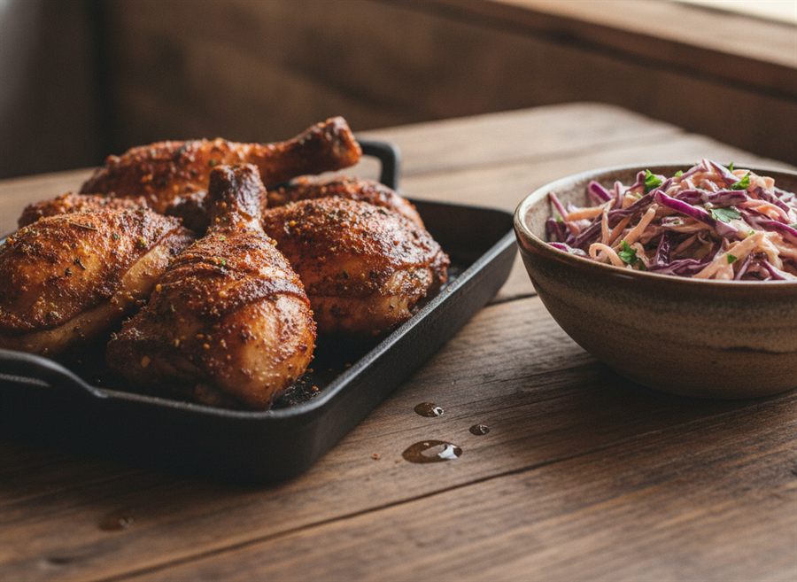 Smoky BBQ Roast Chicken