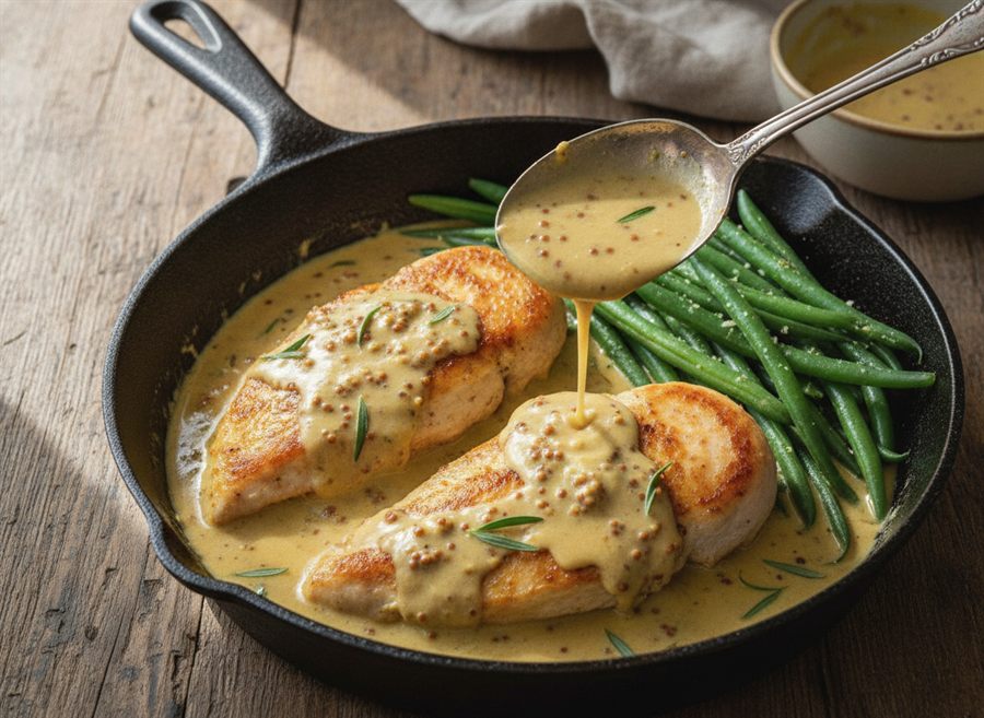 Creamy Mustard Chicken