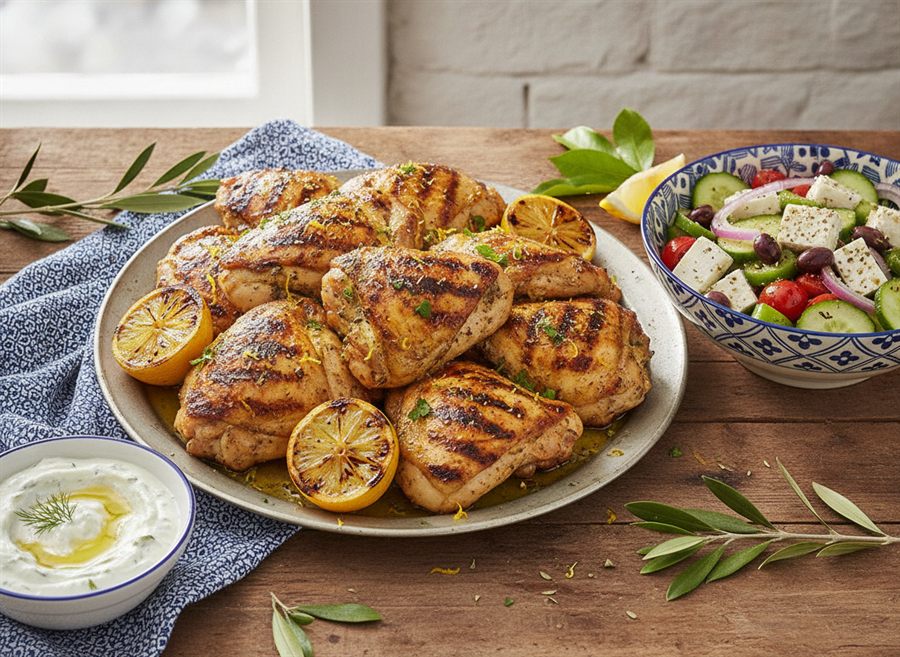 Greek Lemon & Oregano Chicken