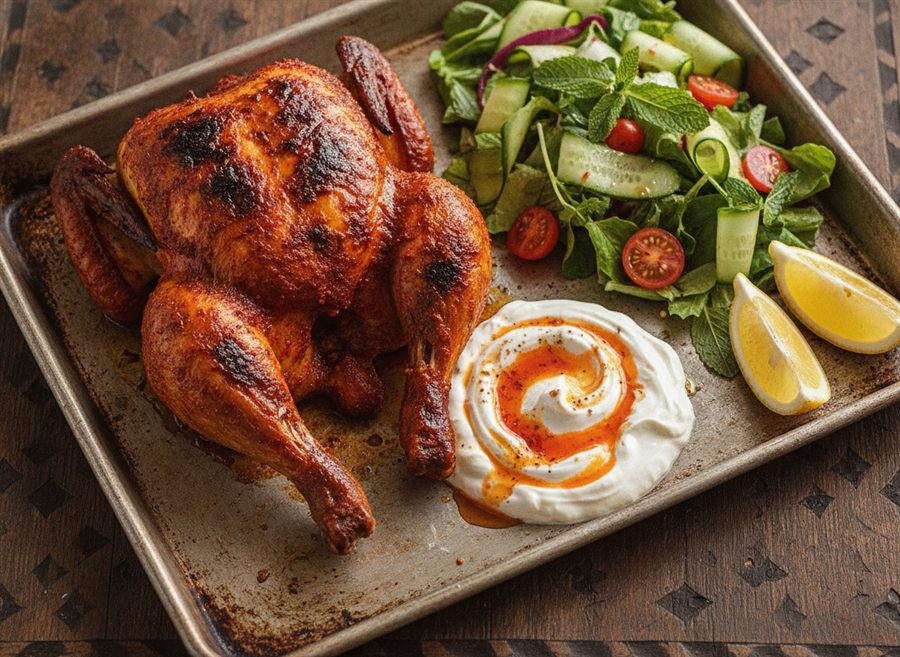 Harissa Roast Chicken