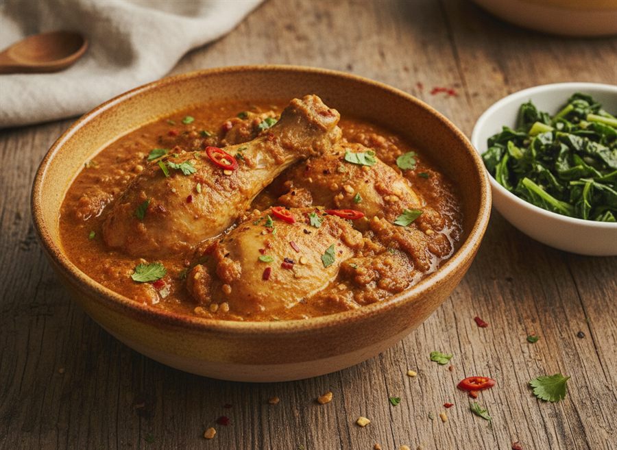 West African Groundnut Chicken