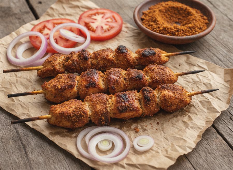Nigerian Suya Chicken