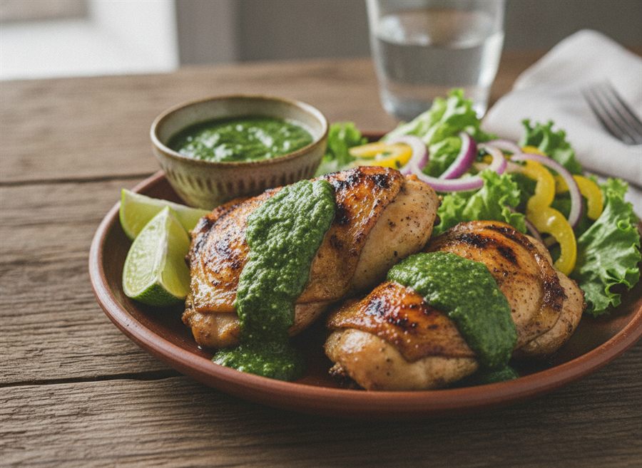 Peruvian Green Chicken (Aji Verde)