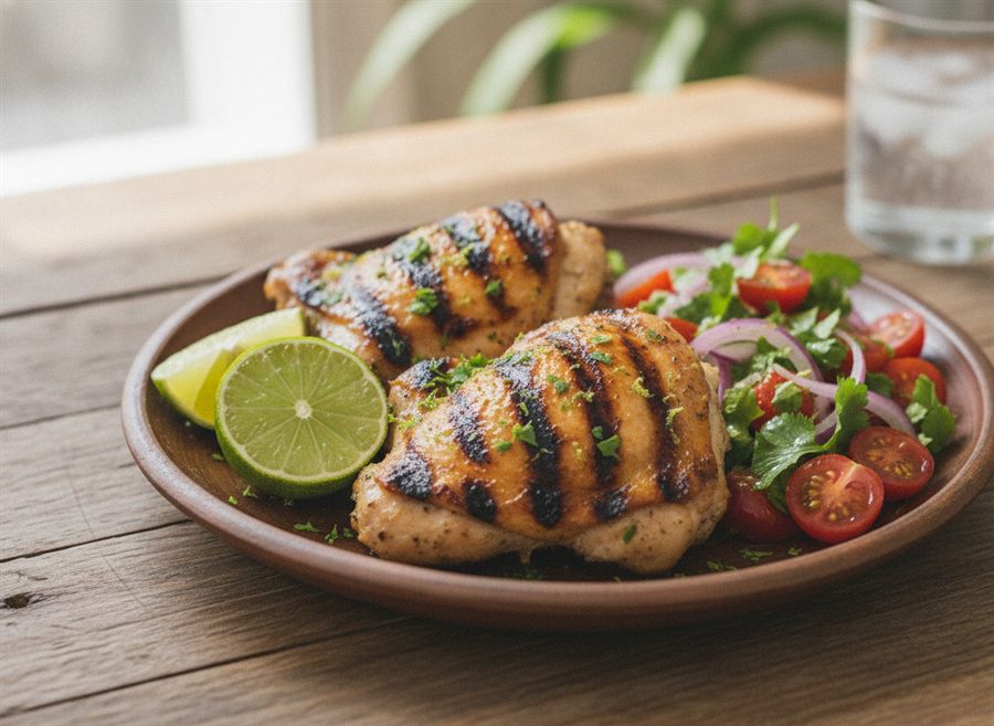 Brazilian Garlic-Lime Chicken