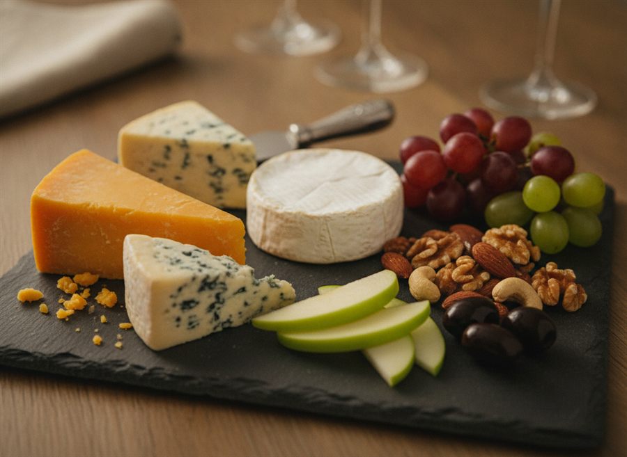 Cheese & Nuts Plate