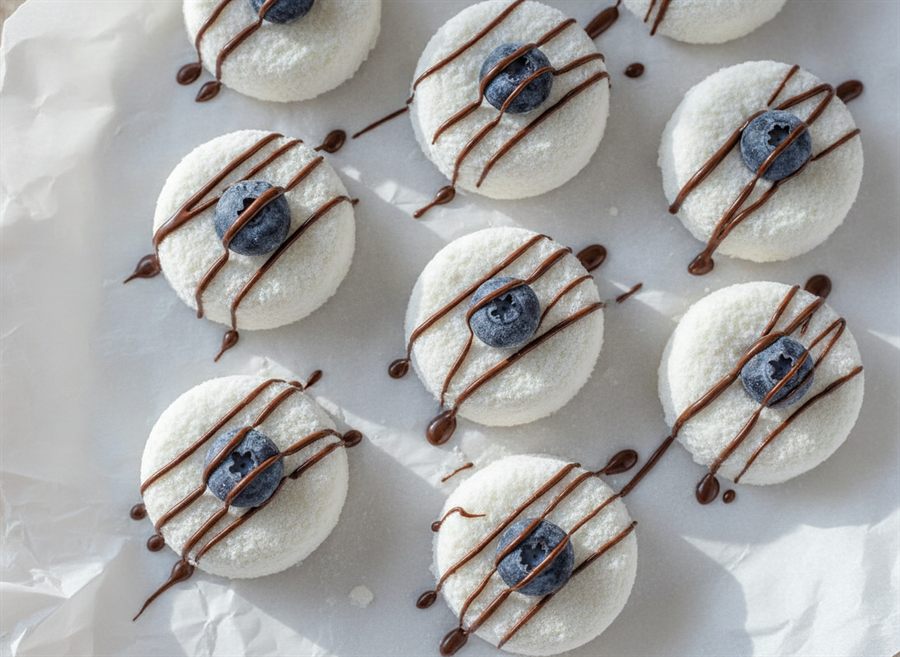 Frozen Yoghurt Berry Bites