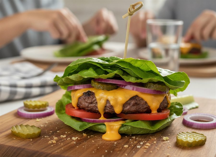 Homemade Beef Burgers