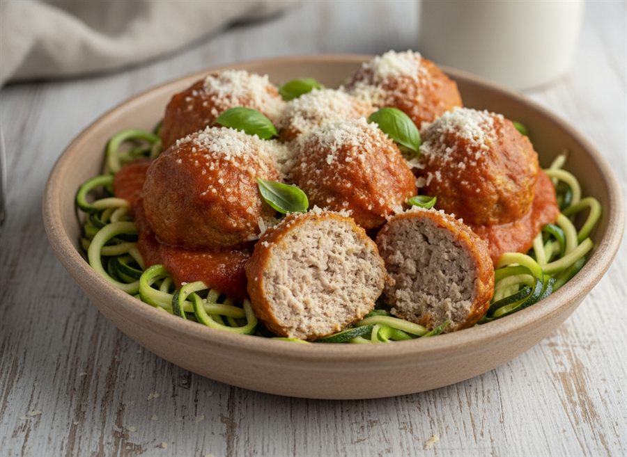 Turkey Meatballs in Tomato Sauce