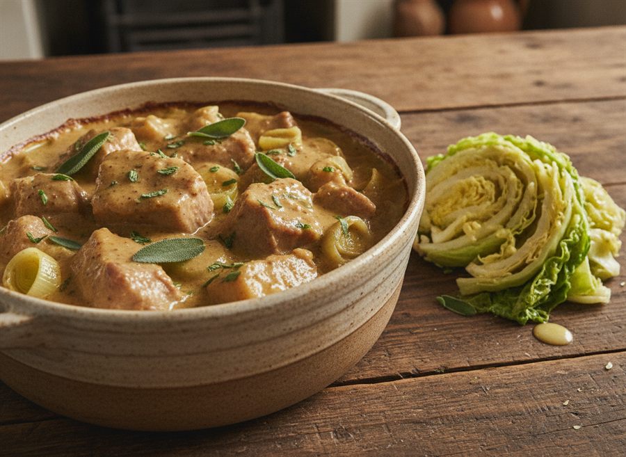 Pork & Apple Casserole