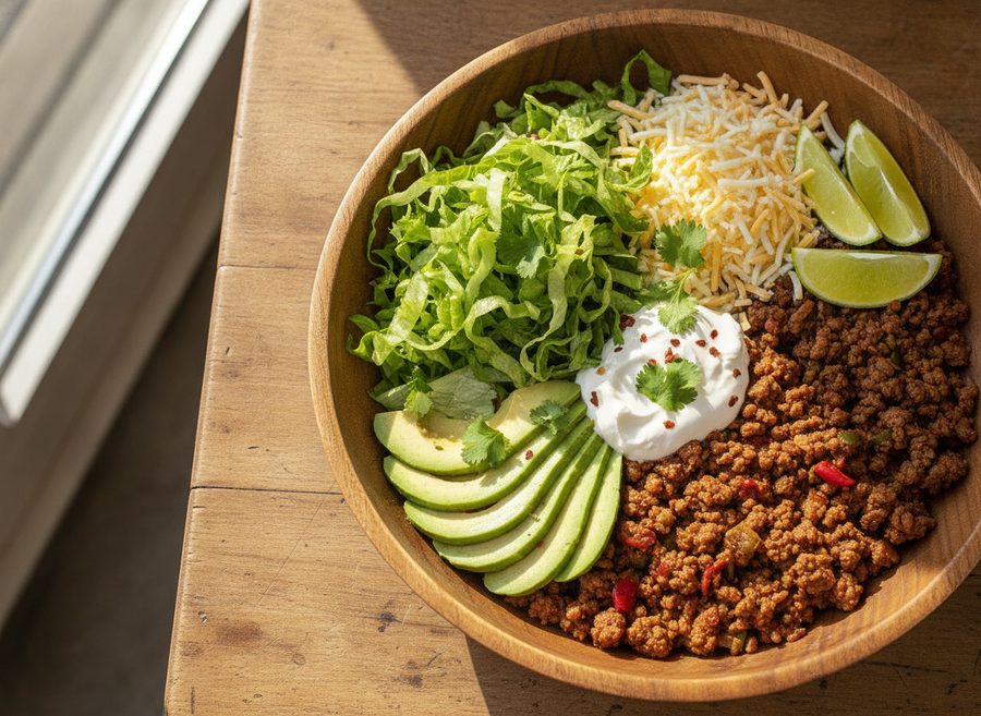 Beef Burrito Bowls