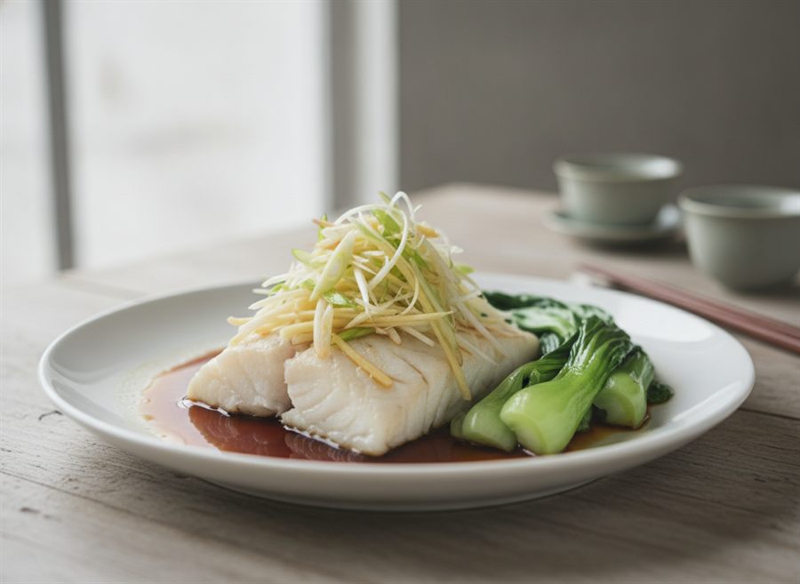 Chinese Ginger & Spring Onion Cod