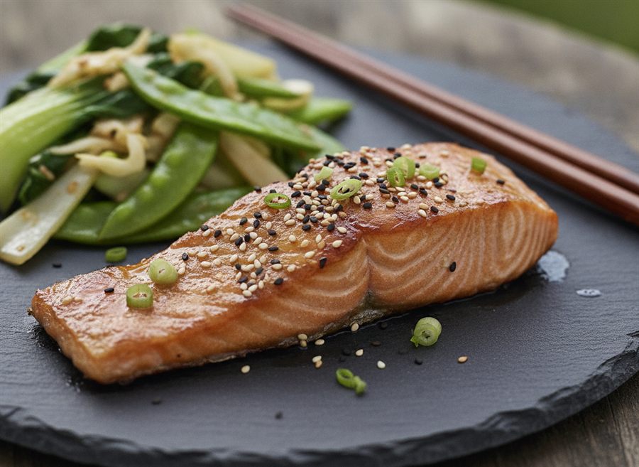 Japanese Miso-Glazed Salmon