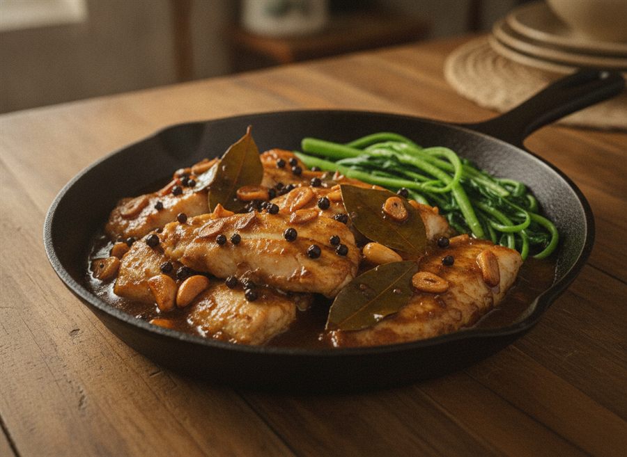 Filipino Fish Adobo