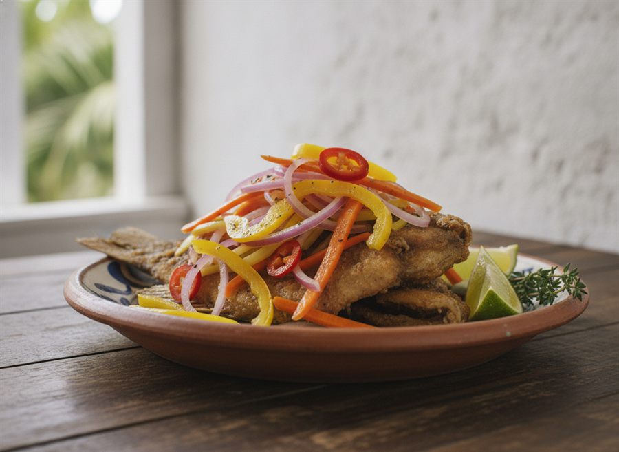 Caribbean Escovitch-Style Fish