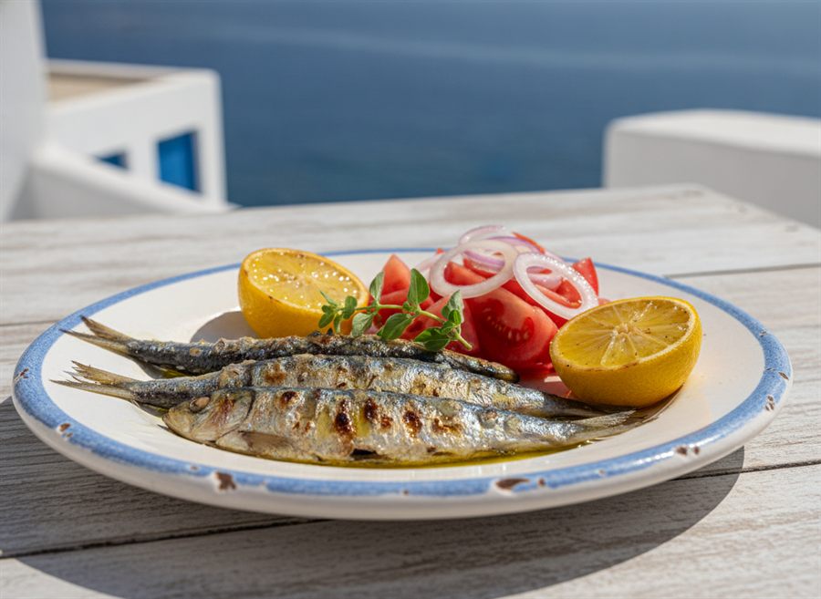 Greek Grilled Sardines