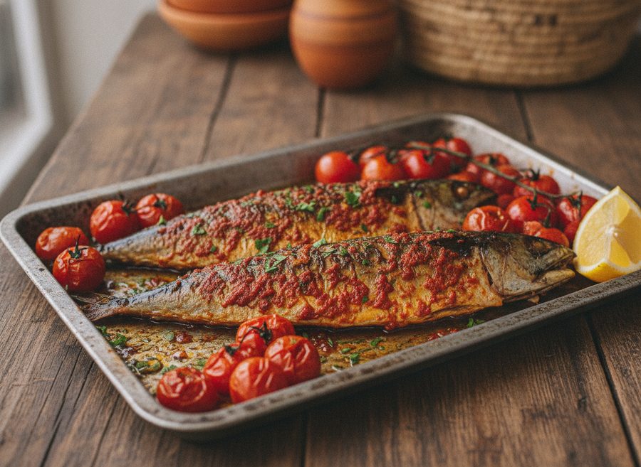 North African Harissa Mackerel