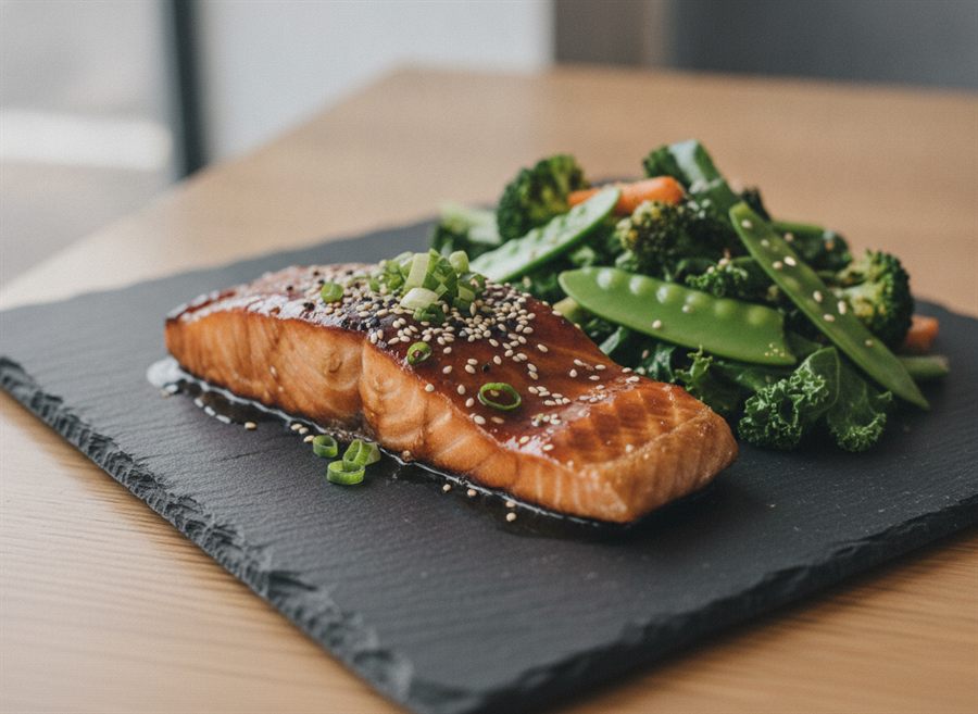 Japanese Salmon Teriyaki