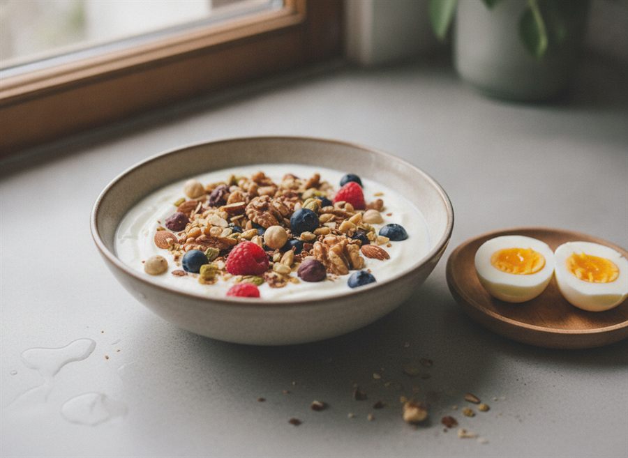 High-Protein Yoghurt & Nuts