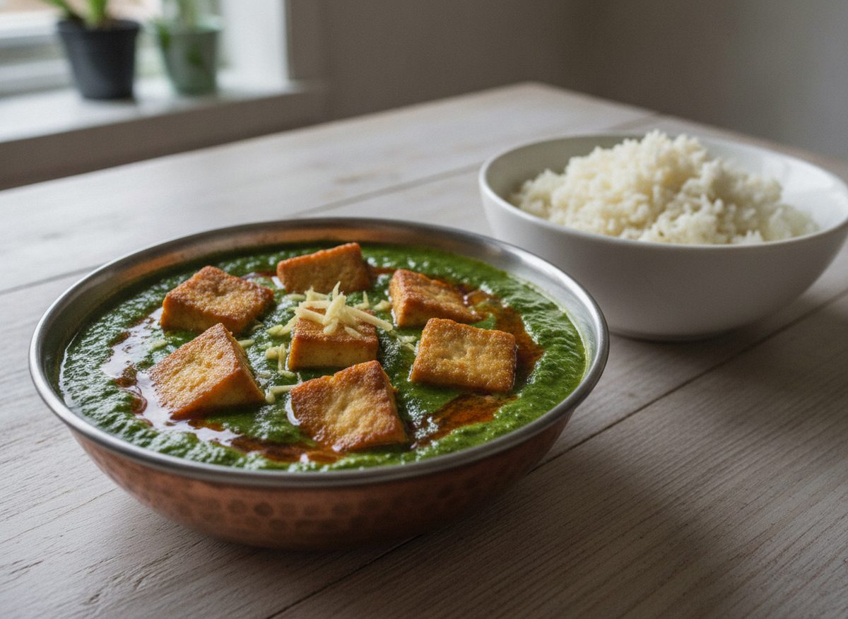Tofu Palak
