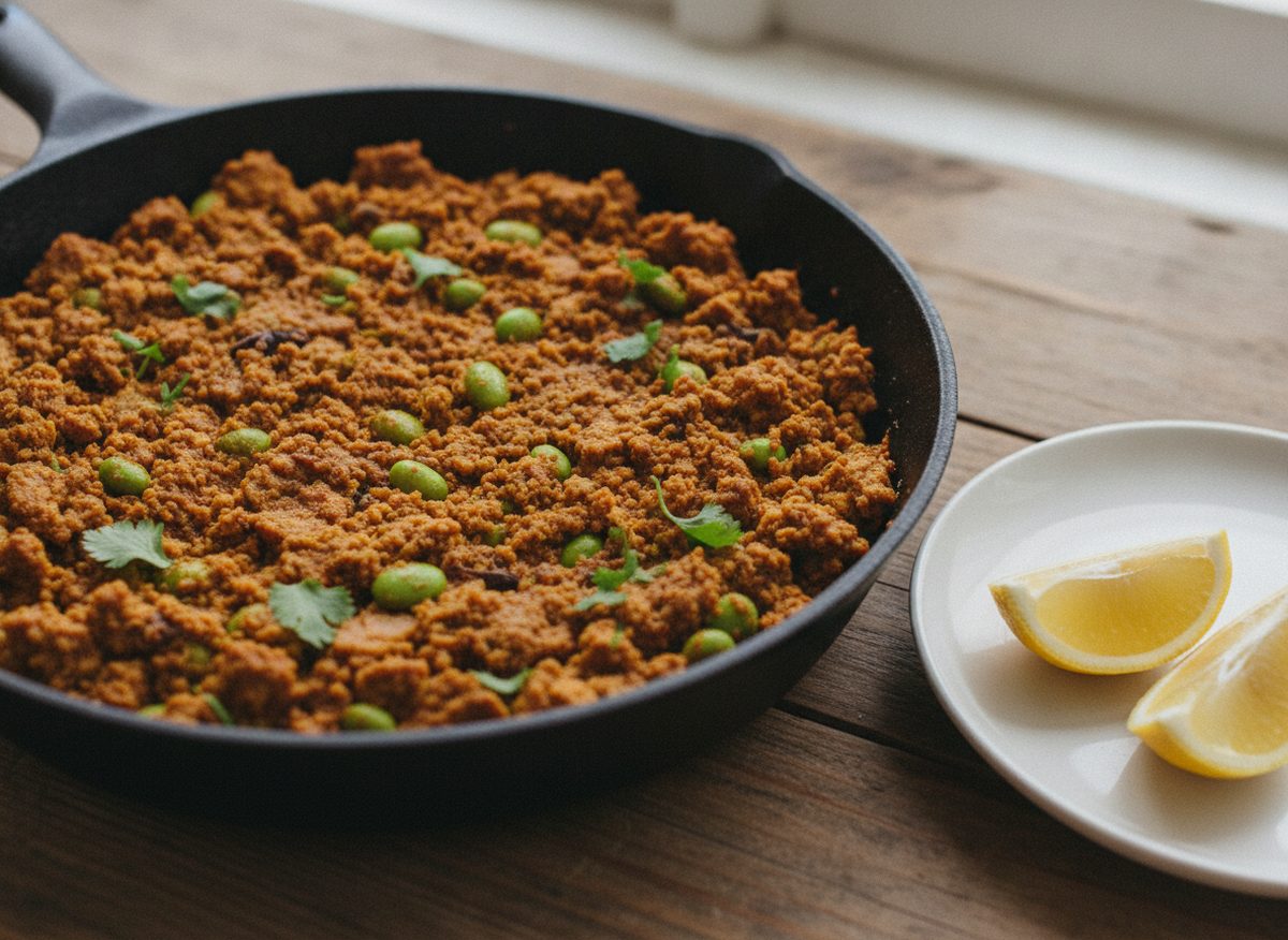 Tofu & Edamame Keema