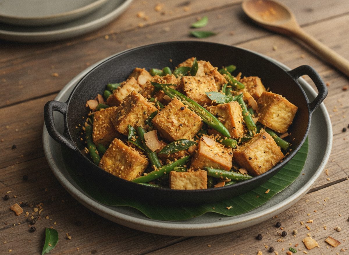 Kerala Tofu Stir-Fry