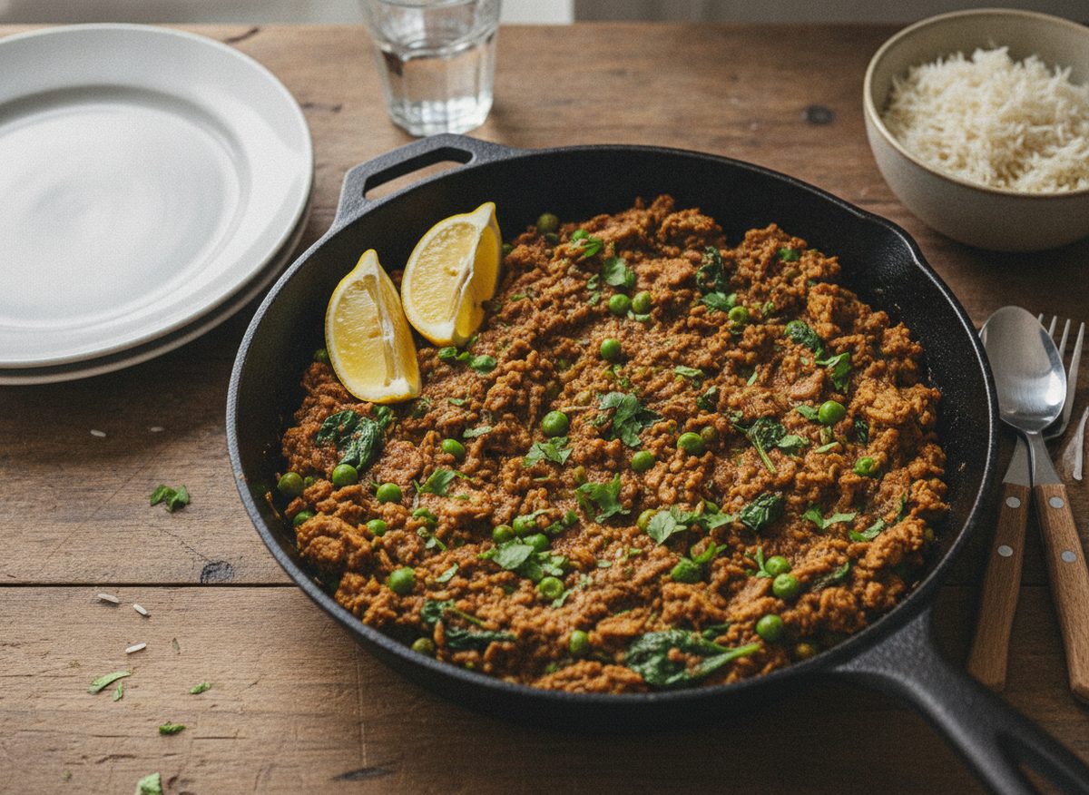 Tempeh & Spinach Keema