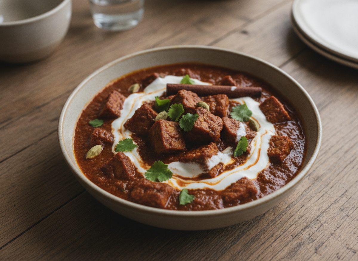 Tempeh Rogan Josh