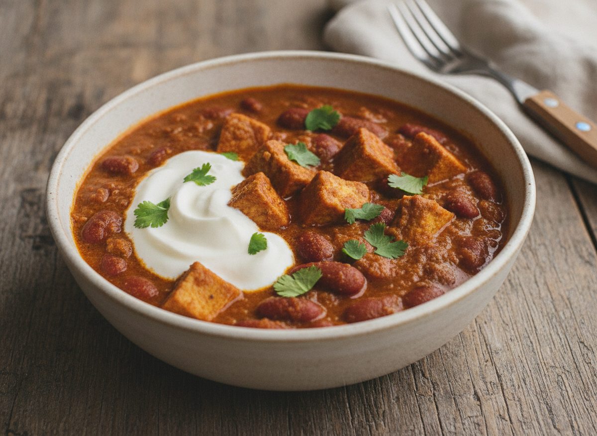 Rajma Masala with Tofu