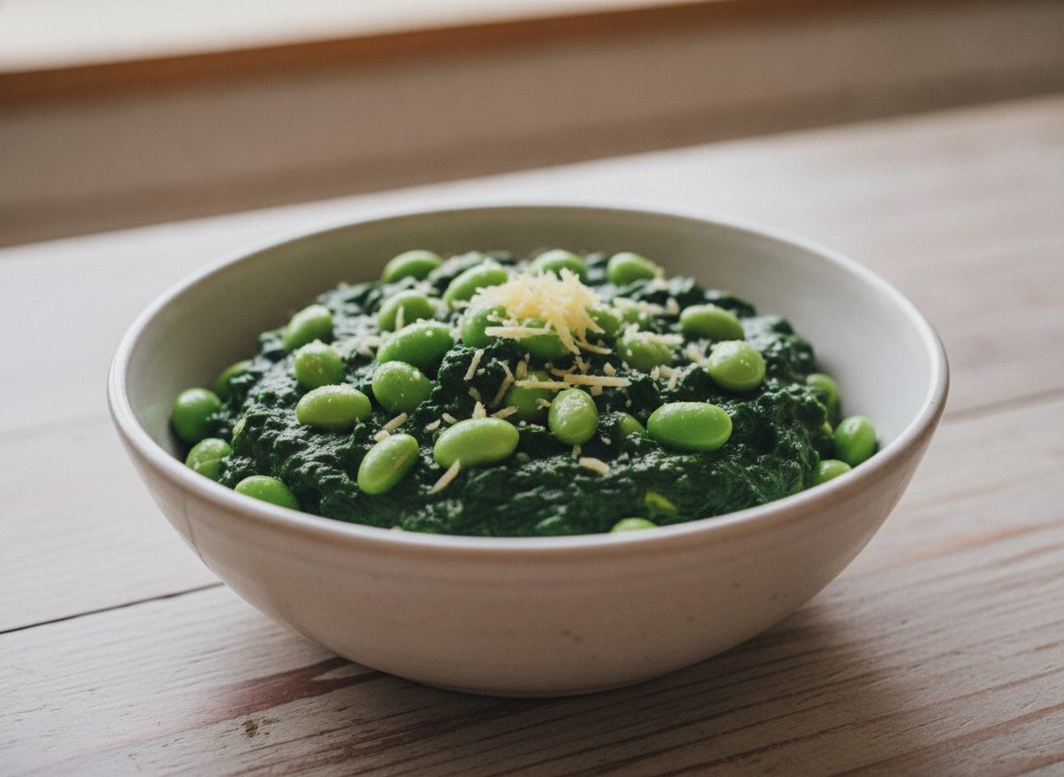 Edamame Saag
