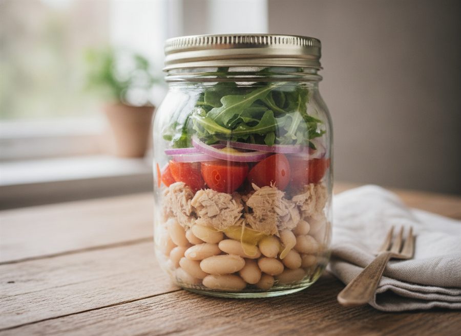 Tuna & Bean Lunch Pot