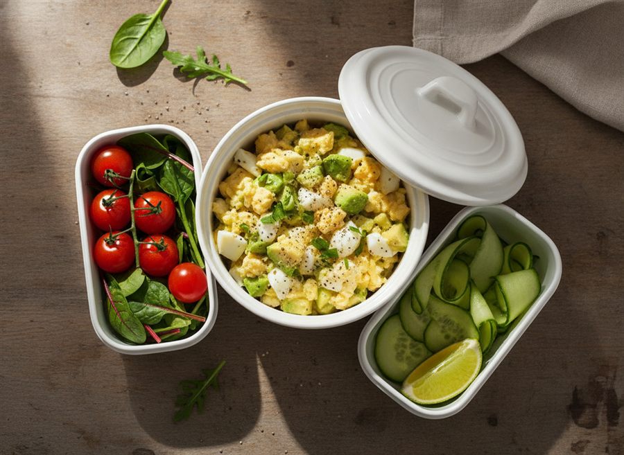 Egg & Avocado Protein Pot