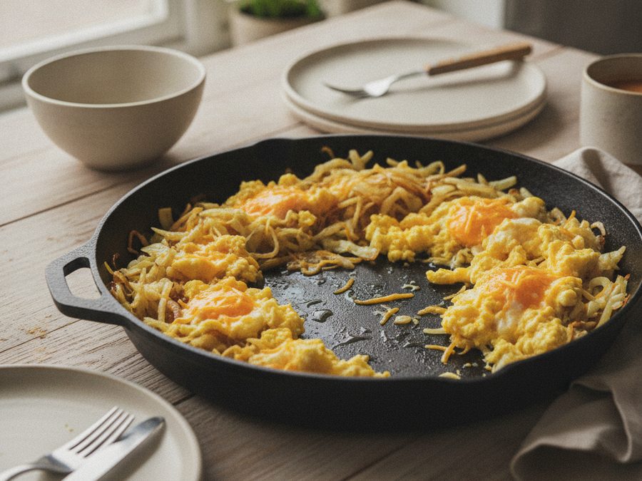 Cabbage & Egg Fry-Up