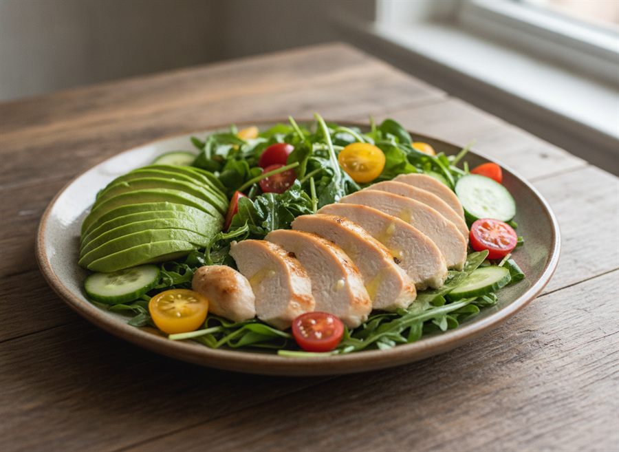 Chicken & Avocado Salad