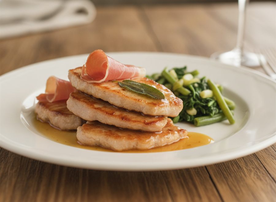 Pork Saltimbocca