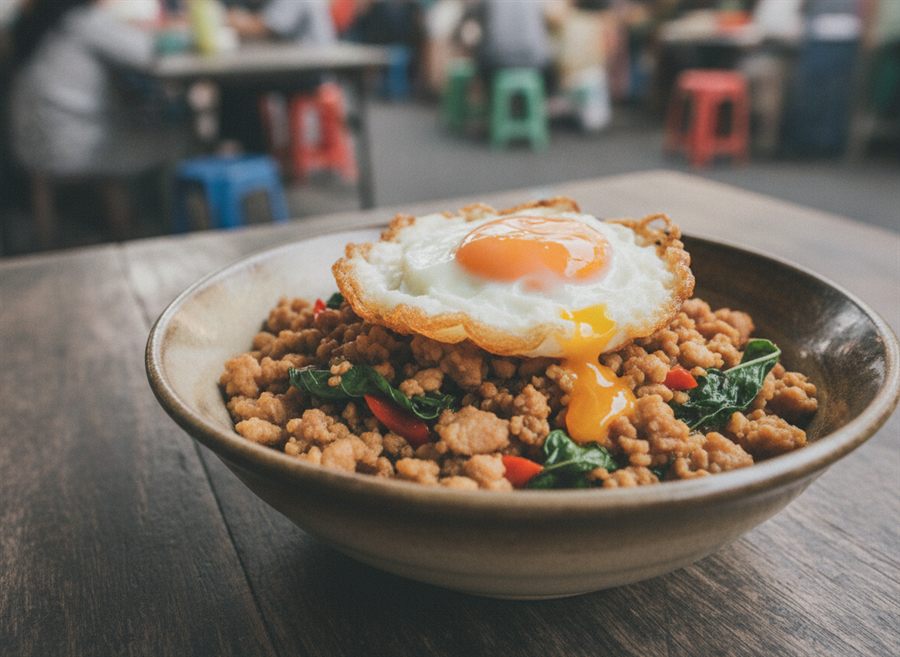 Thai Pork Basil Stir-Fry (Pad Krapow)