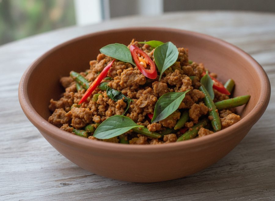 Thai Pork & Green Bean Stir-Fry