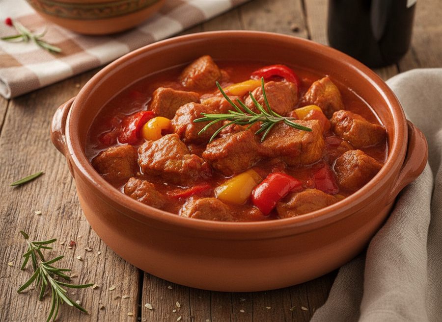 Italian Pork & Pepper Spezzatino