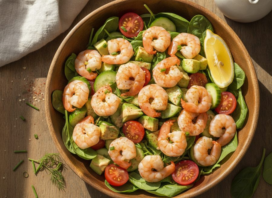 Prawn & Avocado Salad