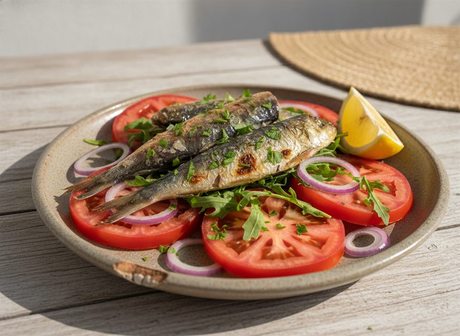 Sardine & Tomato Salad
