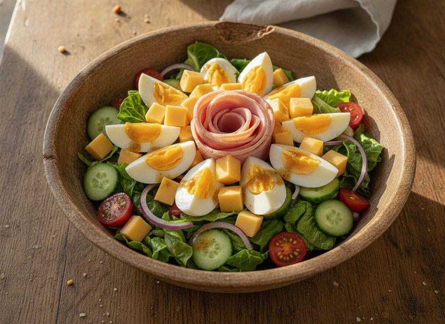 Ham, Egg & Cheese Chef’s Salad