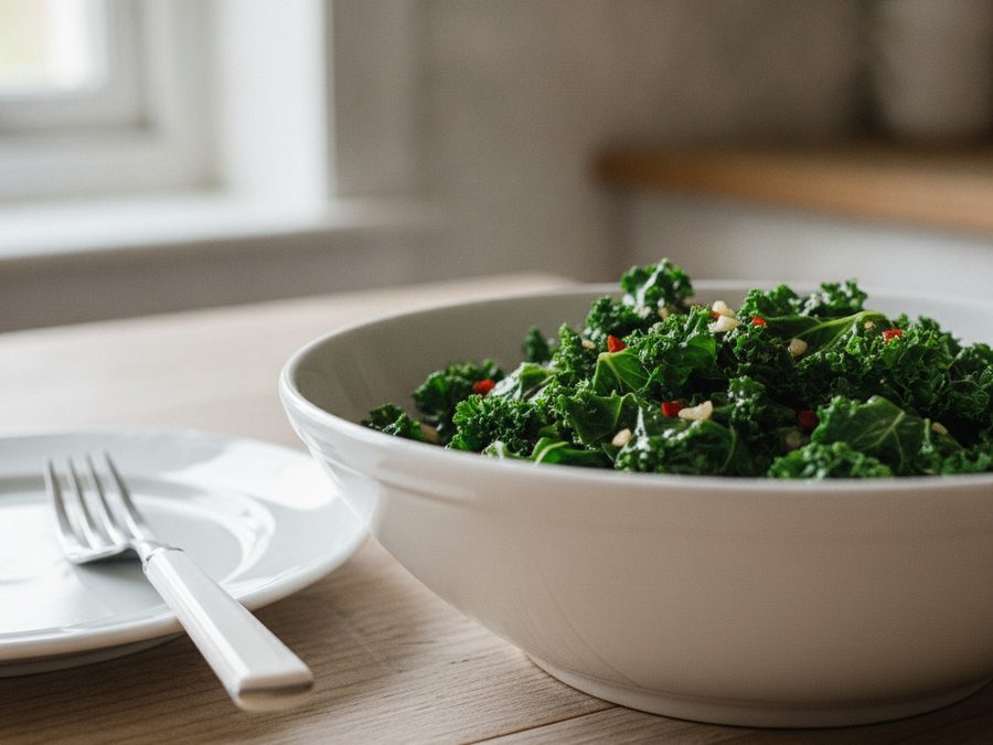 Chilli Garlic Kale