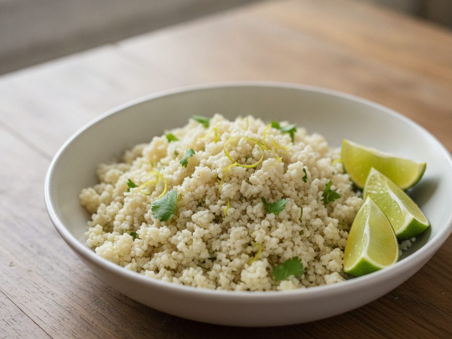 Coriander Lime Cauliflower Rice